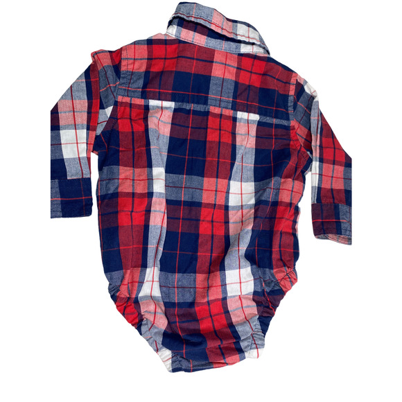 Three Boys Bundle 0-9 Month Baby Gap, First Impressions, & Wrangler Shirt - Picture 6 of 10